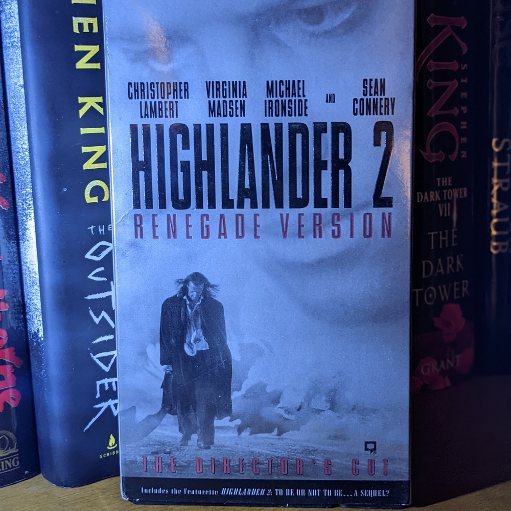 VHS|| HIGHLANDER 2 Renegade Version || OOP